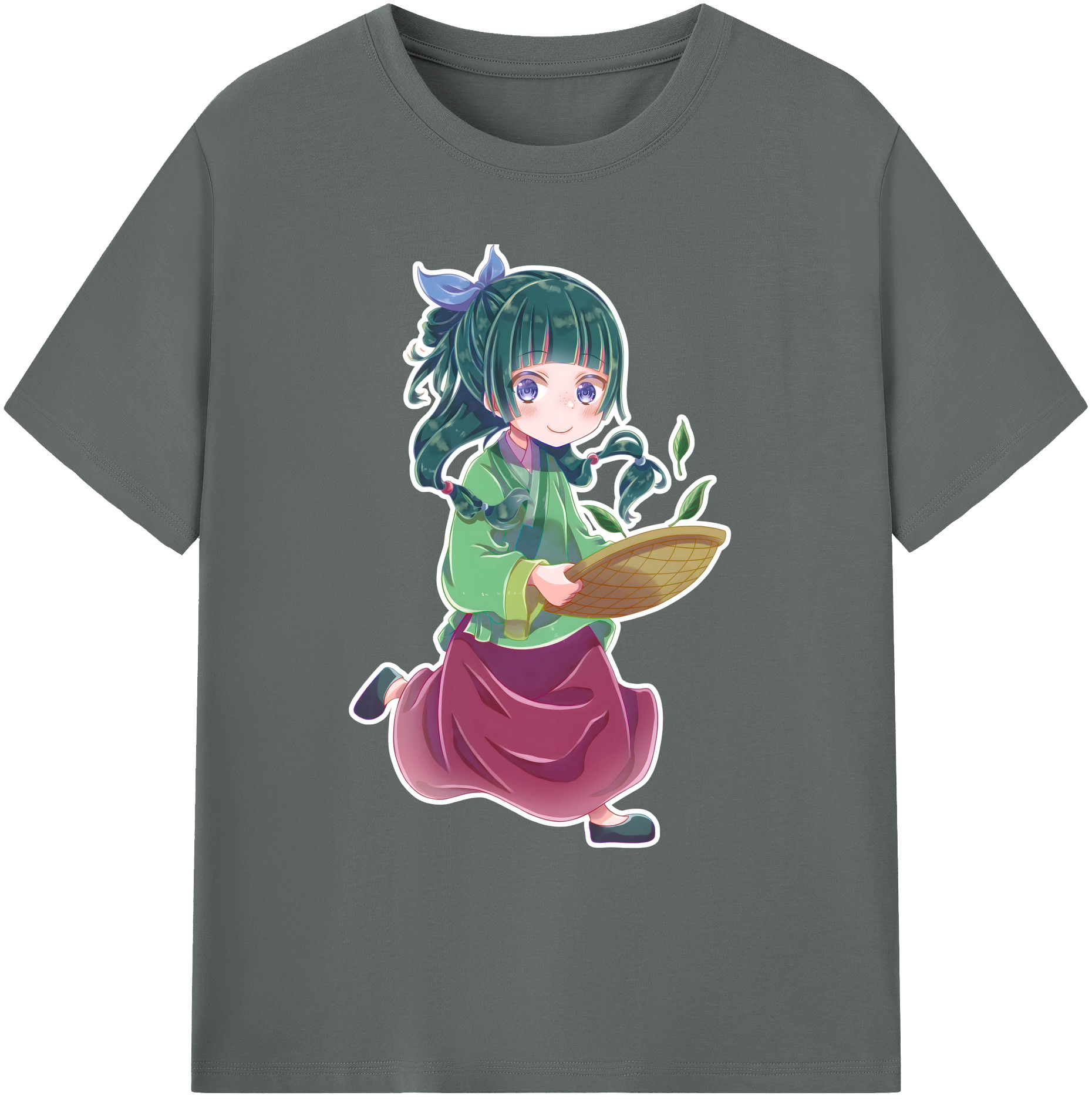 （画像用） 薬屋のひとりごと The Apothecary Diaries 綿100％ メンズ半袖Tシャツ｜肌触りやわらか＆通気性